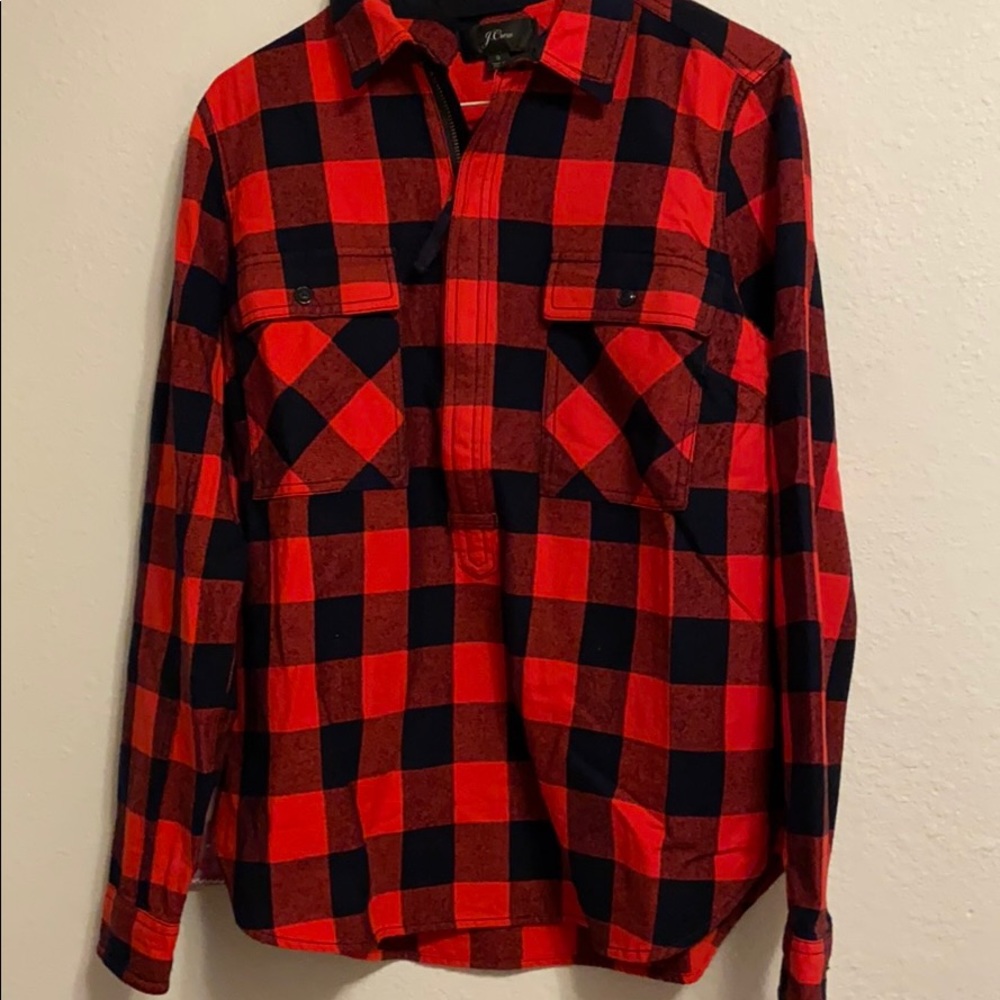 J. Crew plaid shirt Size S